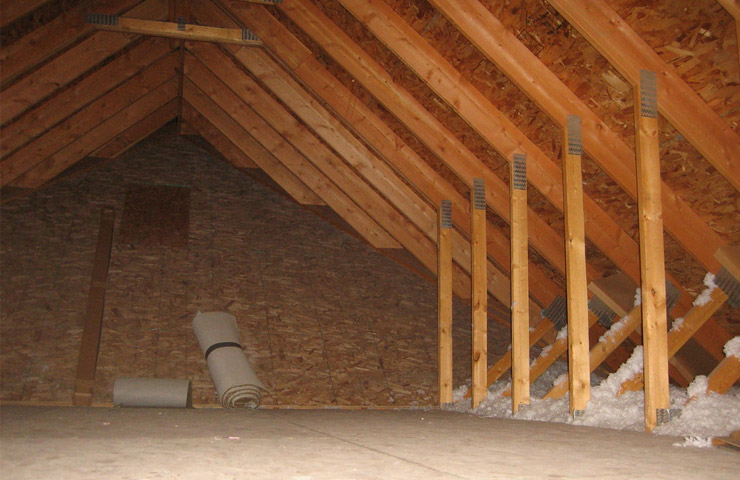 can you run your dryer vent into an attic?